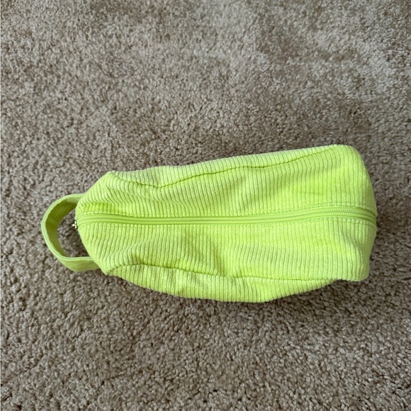 Sephora Lime Green Corduroy Pouch - Picture 5 of 6
